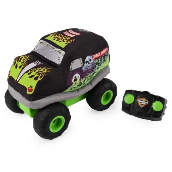 Masinuta de plus cu telecomanda Monster Jam Masinuta de plus cu telecomanda Monster Jam