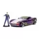 Masinute metalica Chevy Corvette Stingray 2009 si figurina Joker scara 1:24 Masinute metalica Chevy Corvette Stingray 2009 si figurina Joker scara 1:24