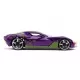 Masinute metalica Chevy Corvette Stingray 2009 si figurina Joker scara 1:24 Masinute metalica Chevy Corvette Stingray 2009 si figurina Joker scara 1:24