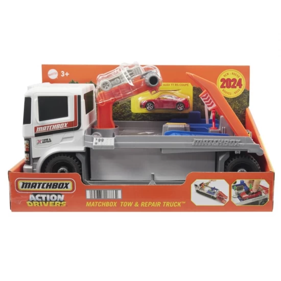 Camion de reparatii si remorcare Matchbox Action Drivers Camion de reparatii si remorcare Matchbox Action Drivers