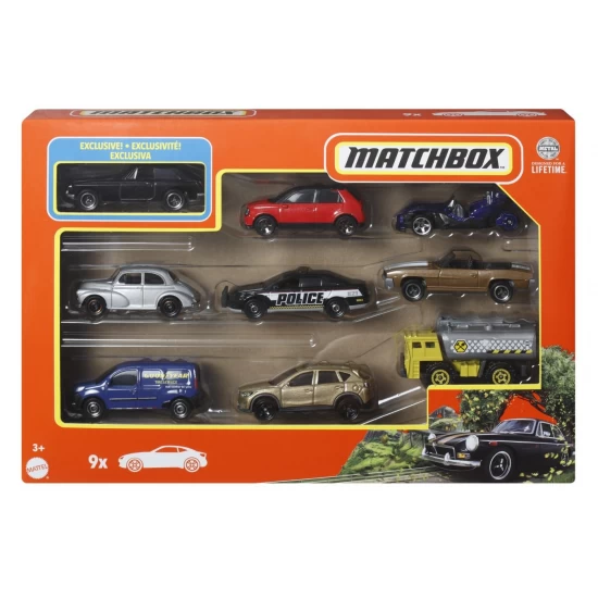 Set 9 masinute Matchbox MGB GT Coupe 1971 Set 9 masinute Matchbox MGB GT Coupe 1971
