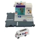 Set de joaca Matchbox Action Drivers - Centrul de colete Fedex