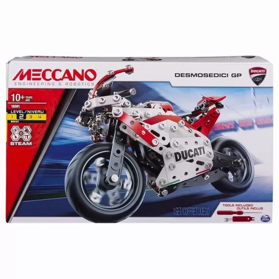 Set constructie Meccano Ducati Moto GP cu suspensie Set constructie Meccano Ducati Moto GP cu suspensie
