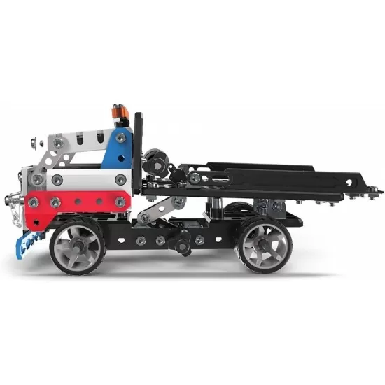 Set metalic de constructie Meccano - Camion pentru curse 285 piese Set metalic de constructie Meccano - Camion pentru curse 285 piese