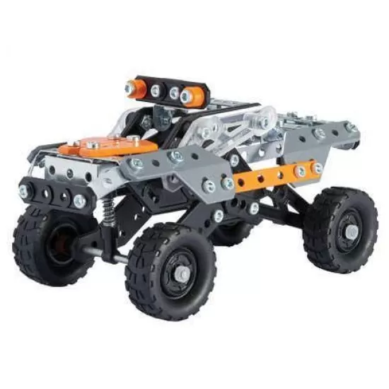 Set constructie metalic Meccano Kit Camioneta de curse 10 in 1 Set constructie metalic Meccano Kit Camioneta de curse 10 in 1