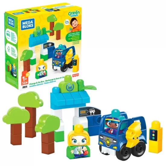 Set constructie Mega Bloks 34 piese Set constructie Mega Bloks 34 piese