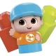 Set de constructie 20 piese cu carucior Mega Bloks 