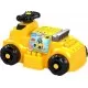 Vehicul ride-on cu cuburi de construit Mega Bloks CAT 10 piese Vehicul ride-on cu cuburi de construit Mega Bloks CAT 10 piese