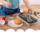 Set de joaca din lemn gratar cu schimbarea culorii Melissa and Doug 27 piese