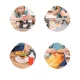 Set de joaca din lemn gratar cu schimbarea culorii Melissa and Doug 27 piese