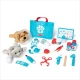 Set de joaca doctor veterinar 24 piese cu caine si pisica plus Melissa and Doug 