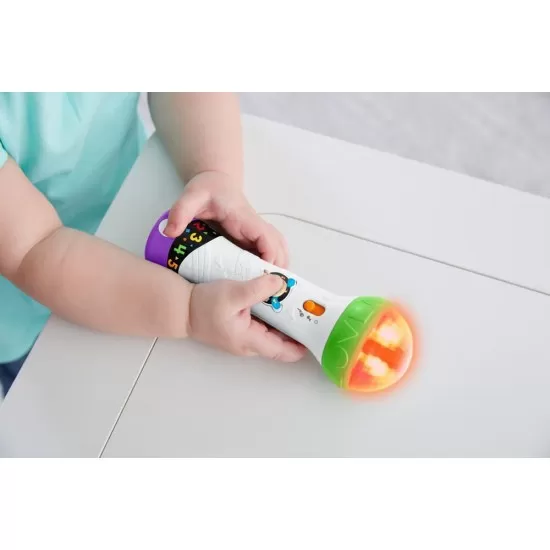 Microfon Canta si inregistreaza in limba romana Fisher Price Microfon Canta si inregistreaza in limba romana Fisher Price