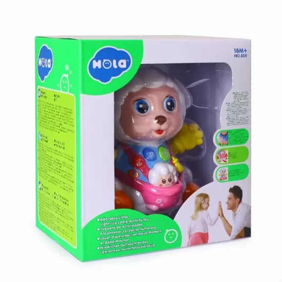 Jucarie interactiva Mielusel cu sunete si lumini Jucarie interactiva Mielusel cu sunete si lumini