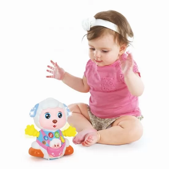 Jucarie interactiva Mielusel cu sunete si lumini Jucarie interactiva Mielusel cu sunete si lumini