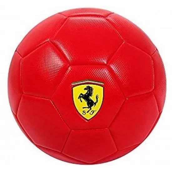 Minge de fotbal Ferrari rosie marimea 5 editie limitata Minge de fotbal Ferrari rosie marimea 5 editie limitata