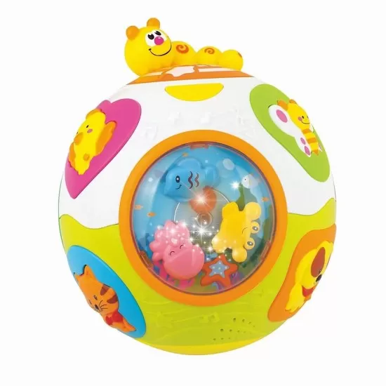 Minge interactiva cu lumini si sunete Prinde-ma daca poti Minge interactiva cu lumini si sunete Prinde-ma daca poti
