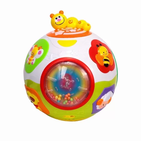 Minge interactiva cu lumini si sunete Prinde-ma daca poti Minge interactiva cu lumini si sunete Prinde-ma daca poti