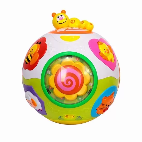 Minge interactiva cu lumini si sunete Prinde-ma daca poti Minge interactiva cu lumini si sunete Prinde-ma daca poti
