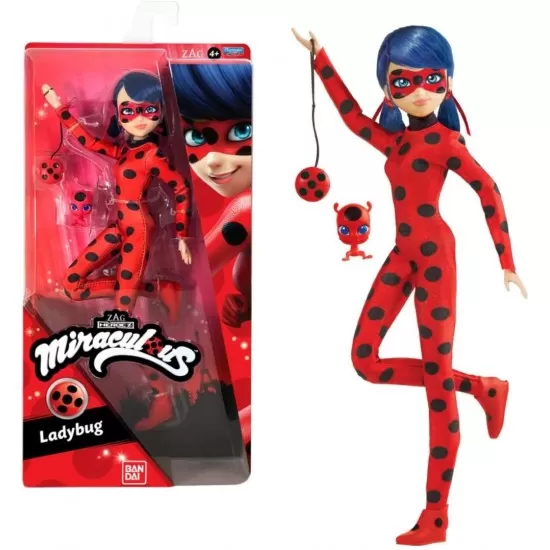 Papusa Ladybug Buburuza Miraculous 30 cm Papusa Ladybug Buburuza Miraculous 30 cm