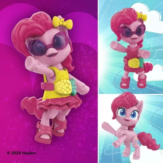 Set de joaca My Little Pony Smashin Fashion cu 2 ponei si accesorii Set de joaca My Little Pony Smashin Fashion cu 2 ponei si accesorii