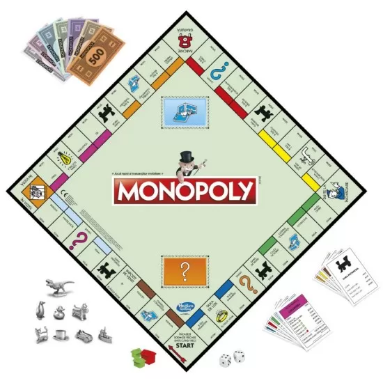 Joc de societate Monopoly Classic original Joc de societate Monopoly Classic original