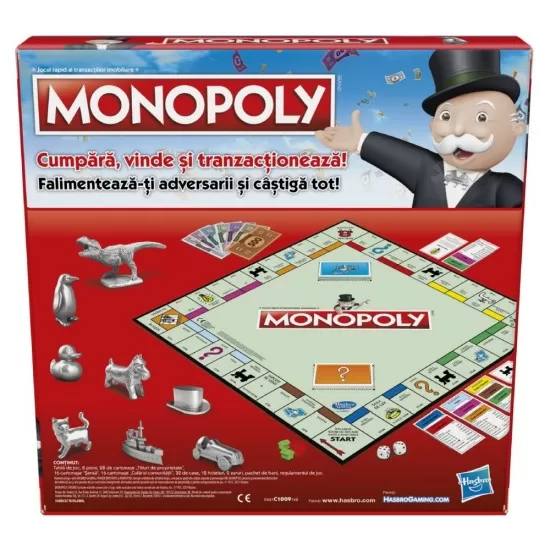 Joc de societate Monopoly Classic original Joc de societate Monopoly Classic original