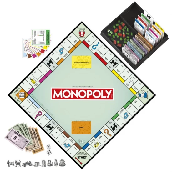 Joc Monopoly clasic in limba romana Joc Monopoly clasic in limba romana