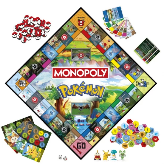 Joc Monopoly Pokemon Joc Monopoly Pokemon