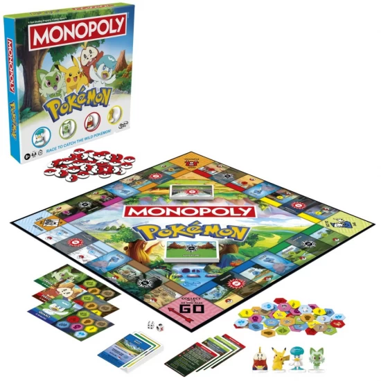 Joc Monopoly Pokemon Joc Monopoly Pokemon