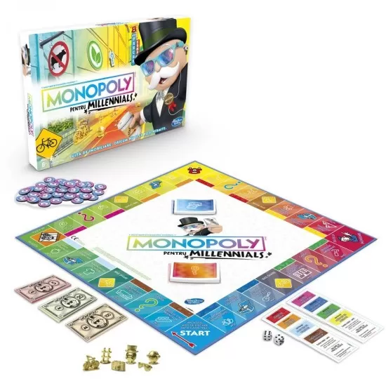 Joc de societate Monopoly Millennial Edition Joc de societate Monopoly Millennial Edition