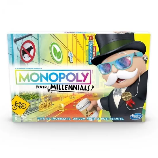 Joc de societate Monopoly Millennial Edition Joc de societate Monopoly Millennial Edition