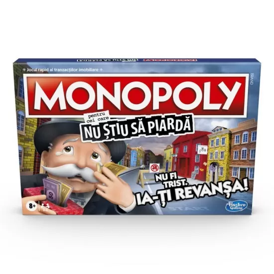 Joc Monopoly pentru cei care nu stiu sa piarda Joc Monopoly pentru cei care nu stiu sa piarda