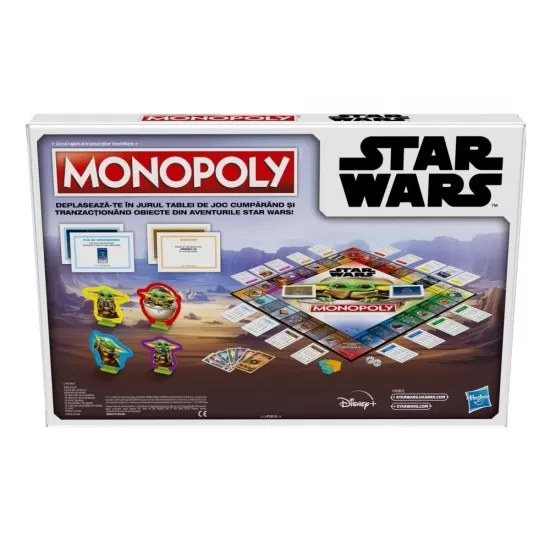 Joc de societate Monopoly The Child Baby Yoda Joc de societate Monopoly The Child Baby Yoda