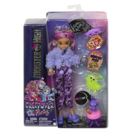 Papusa Monster High Creepover Party Clawdeen Papusa Monster High Creepover Party Clawdeen