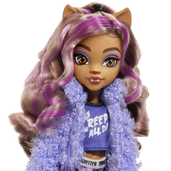 Papusa Monster High Creepover Party Clawdeen Papusa Monster High Creepover Party Clawdeen