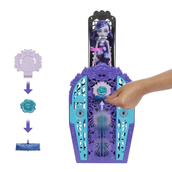 Set de joaca Monster High Gradina de la Miezul Noptii cu papusa Twyla Set de joaca Monster High Gradina de la Miezul Noptii cu papusa Twyla