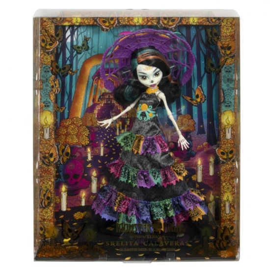 Papusa Monster High Howliday Skelita Calaveras Papusa Monster High Howliday Skelita Calaveras
