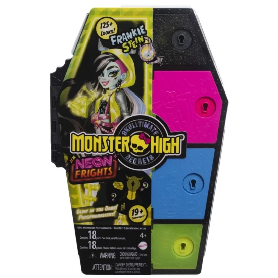 Papusa Monster High Neon Frights Frankie Stein Papusa Monster High Neon Frights Frankie Stein