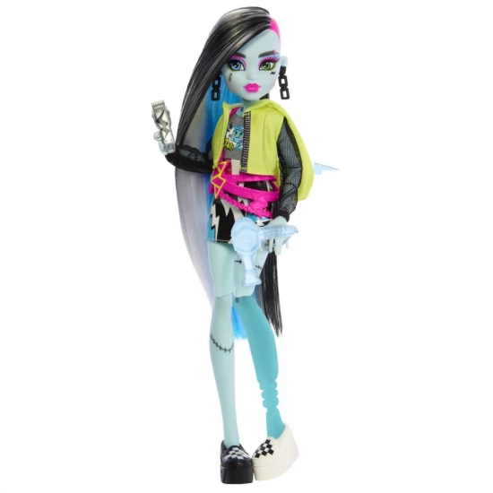 Papusa Monster High Neon Frights Frankie Stein Papusa Monster High Neon Frights Frankie Stein