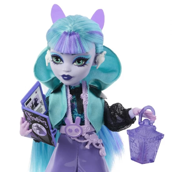 Papusa Monster High Neon Frights Twyla Papusa Monster High Neon Frights Twyla