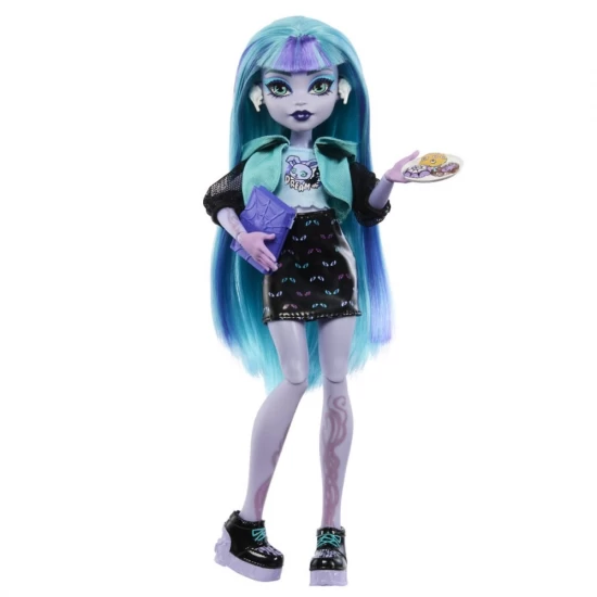 Papusa Monster High Neon Frights Twyla Papusa Monster High Neon Frights Twyla