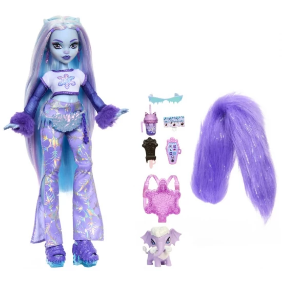 Papusa Abbey Bominable si animalut tundra Monster High Papusa Abbey Bominable si animalut tundra Monster High