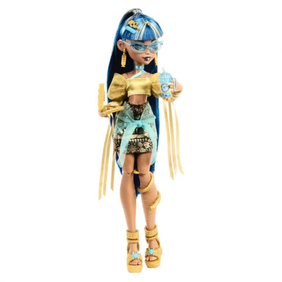 Papusa Cleo Denile si Cobra Hissette Monster High Papusa Cleo Denile si Cobra Hissette Monster High