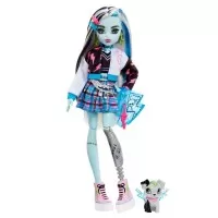 Papusa Monster High Frankie Stein cu animalut si accesorii