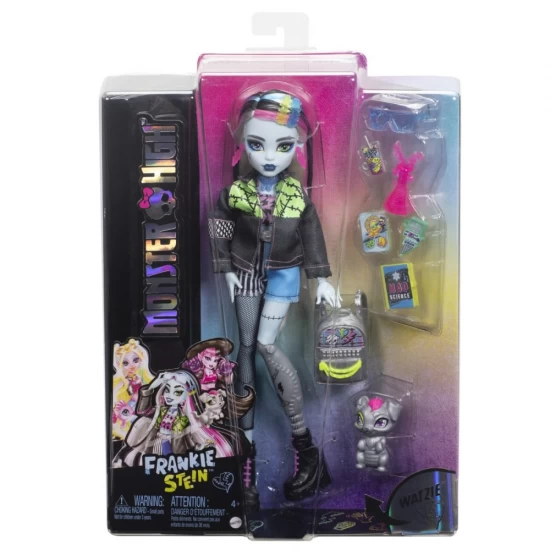 Papusa Monster High Frankie Stein si animalut Watzie Papusa Monster High Frankie Stein si animalut Watzie