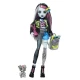Papusa Monster High Frankie Stein si animalut Watzie Papusa Monster High Frankie Stein si animalut Watzie