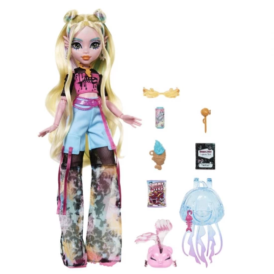 Papusa Monster High Lagoona Blue si Pestisorul Neptuna Papusa Monster High Lagoona Blue si Pestisorul Neptuna