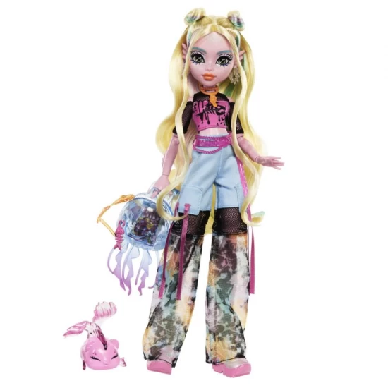 Papusa Monster High Lagoona Blue si Pestisorul Neptuna Papusa Monster High Lagoona Blue si Pestisorul Neptuna
