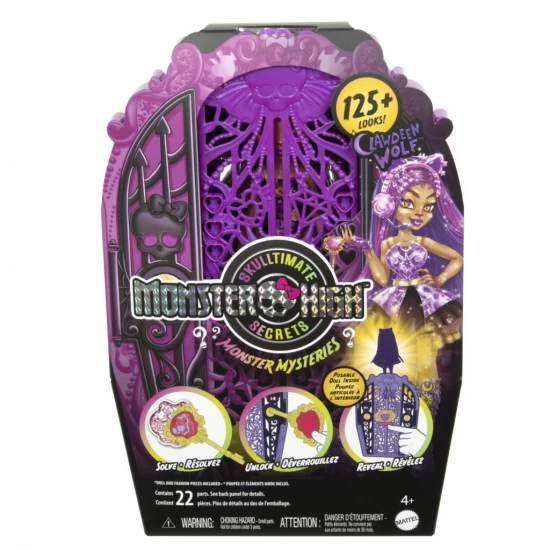 Papusa Clawdeen Wolf Monster High Skulltimate Secrets Papusa Clawdeen Wolf Monster High Skulltimate Secrets