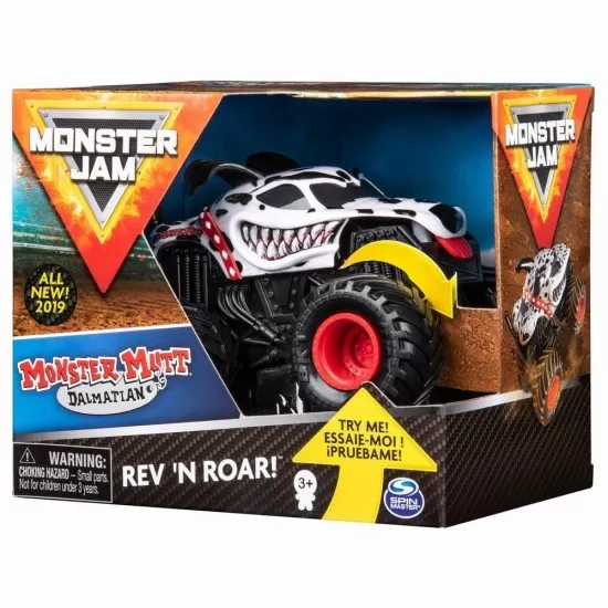 Macheta Monster Jam Dalmatianul seria Roar scara 1:43 Macheta Monster Jam Dalmatianul seria Roar scara 1:43